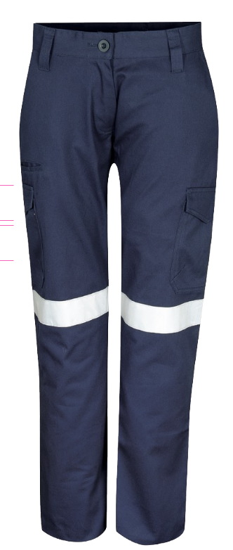 Midweight Cotton Cargo Trouser with 3M™ Tape (Women's)