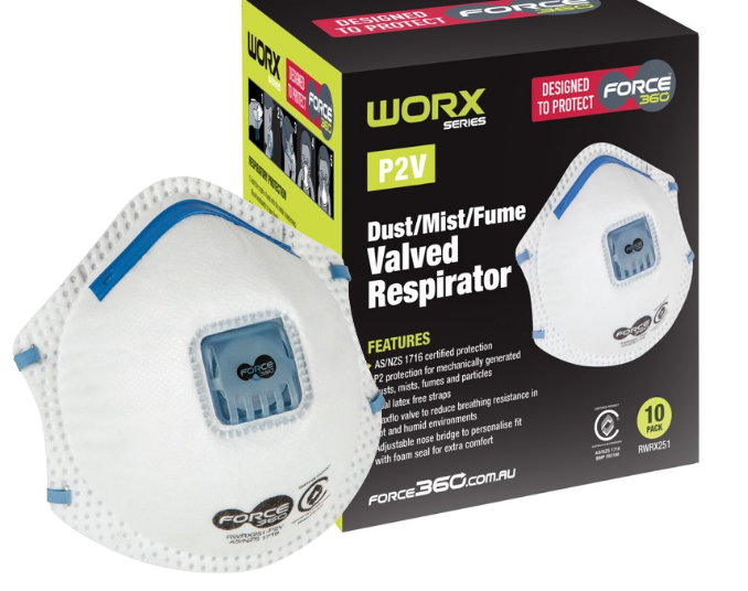 P2 Valved Respirator